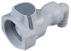 95400 - Winkelkupplung mit 12,7 mm Schlauchanschluss, mit Absperrventil, Silikon-O-Ring (UDC) – NSF 95400 - Winkelkupplung mit 12,7 mm Schlauchanschluss, mit Absperrventil, Silikon-O-Ring (UDC) – NSF