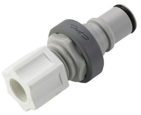 NS6D20008 - Stecker 1/2" JACO Schlauchanschluss, mit Absperrventil, EPDM-Dichtung