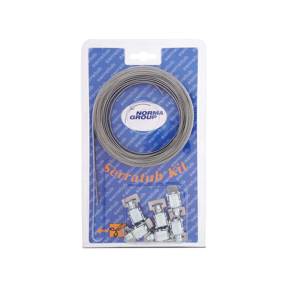 Serratub Endlosband Kit 12 mm geschlitzt