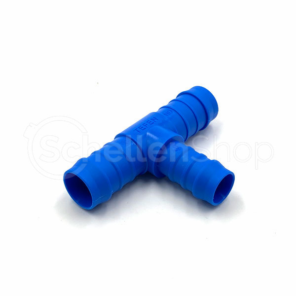 TRS-blau T-Reduzierstutzen 19mm, 16 mm, 19 mm | Polyamid Nylon 66