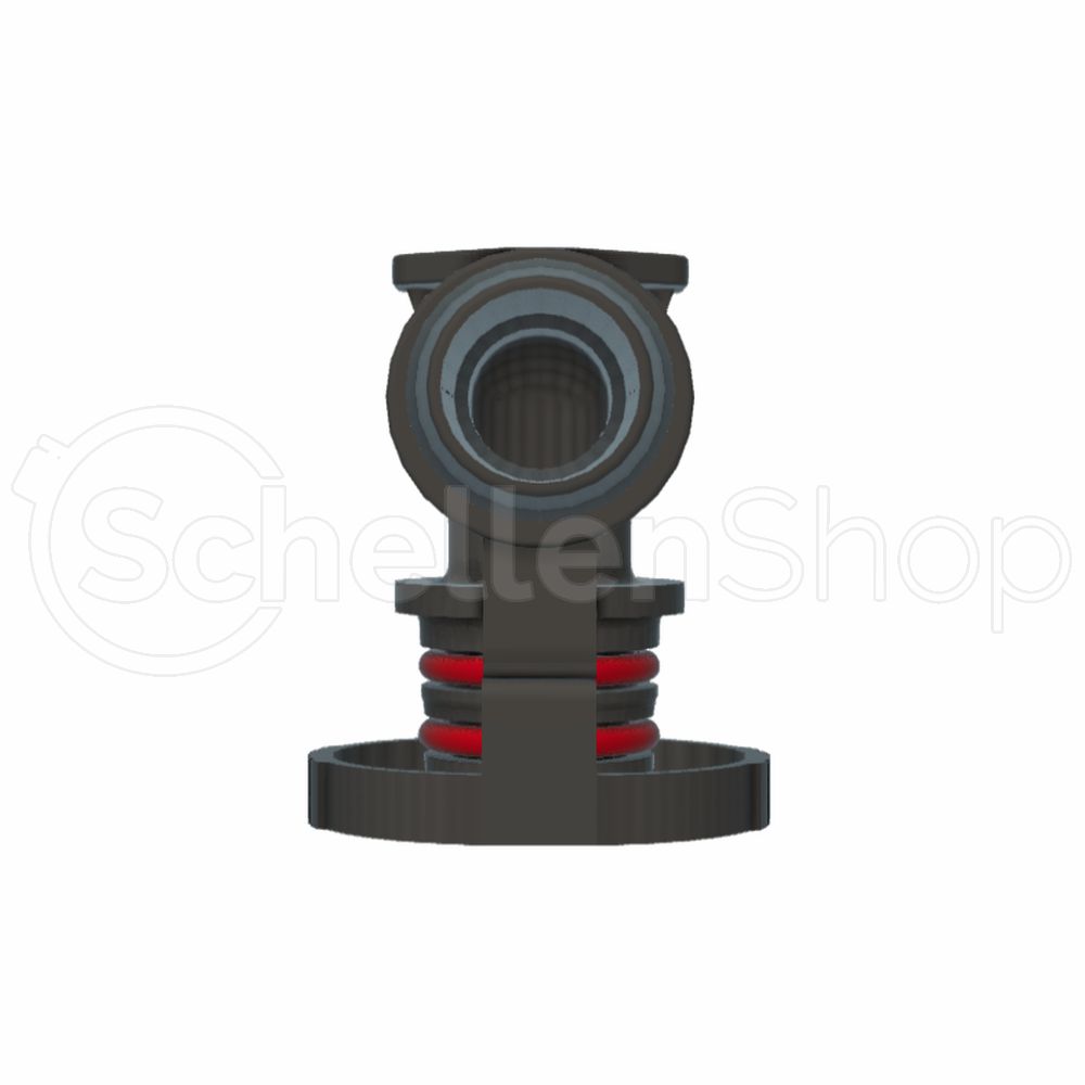 Steckverbindung mit 12 mm Schlauchanschluss | 7138037012
