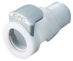 CPC Kupplung mit 1/4" BSPT Außengewinde | APCD10004BSPT