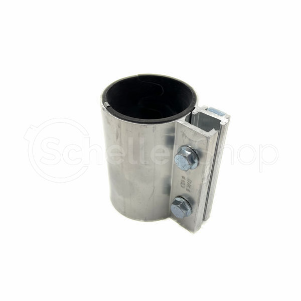 dvk-6-schwarz-100 Pneumatische Rohrkupplung aus Aluminium