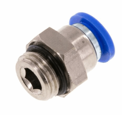 Gerader Steckanschluss G 1/2-14mm, IQS-MSV (Hochtemperatur), Dichtung Gerader Steckanschluss G 1/2-14mm, IQS-MSV (Hochtemperatur), Dichtung