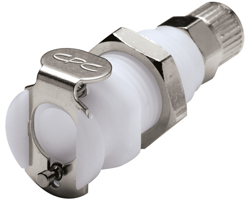 PMC12025 - Kupplung 4,0 mm AD / 2,5 mm ID Klemmringverschraubung, ohne Absperrventil