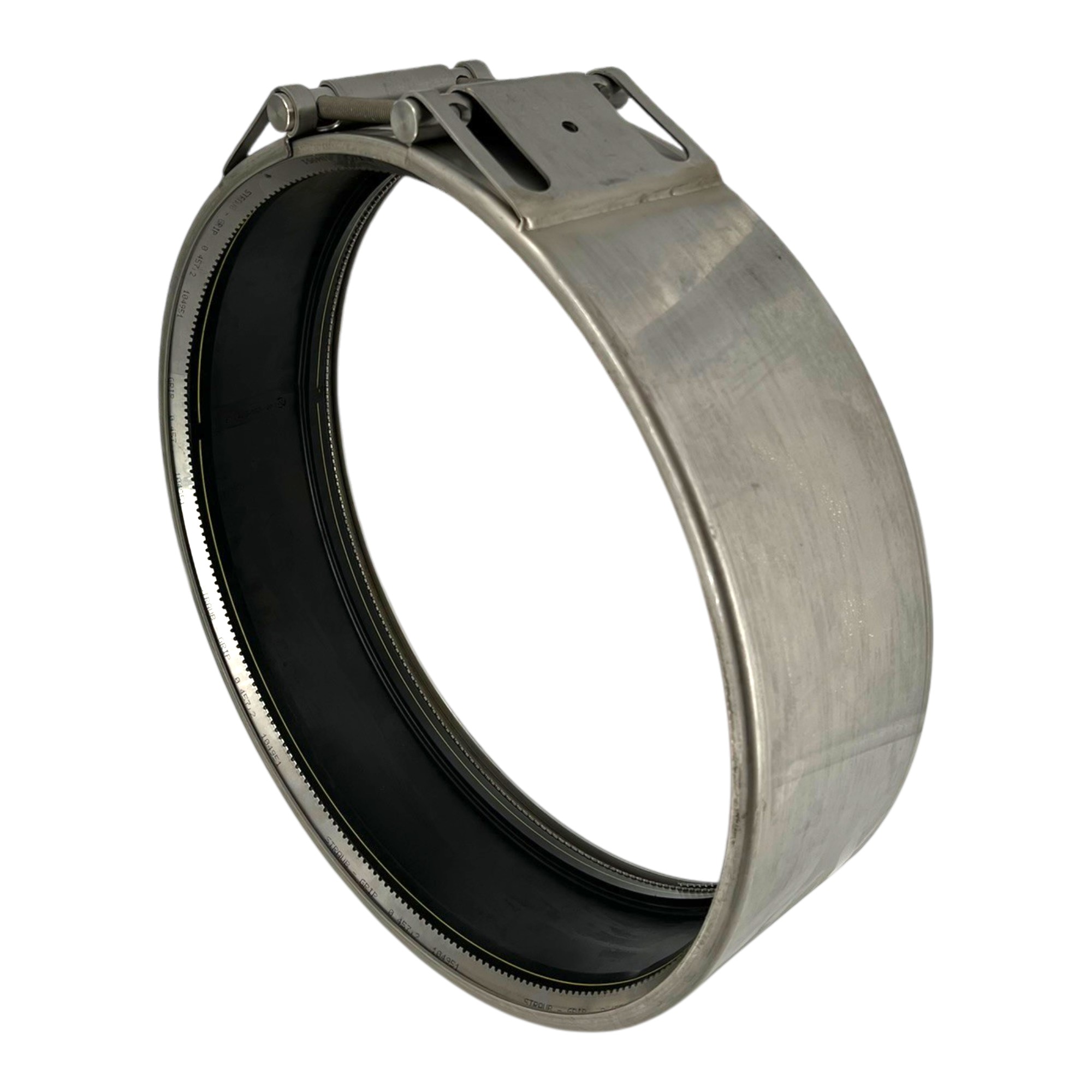 Straub Rohrkupplung Grip W5 457,0 mm aus Edelstahl mit NBR-Dichtung und Verschlusssystem