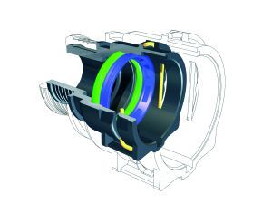 Schlauch Steckverbinder mit 21 mm Schlauchanschluss - technische Zeichnung