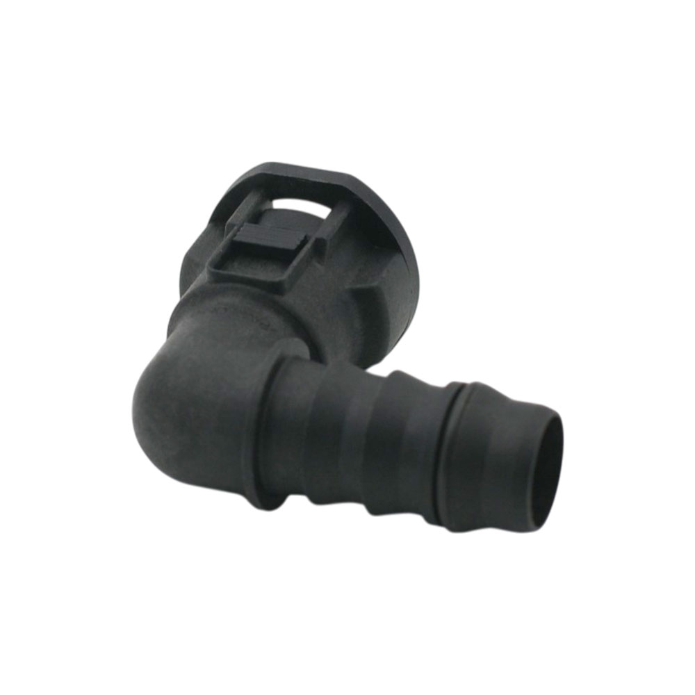NQ-S 90°-Steckverbindung NW 5/8", mit 5/8" Schlauchanschluss (16 mm)
