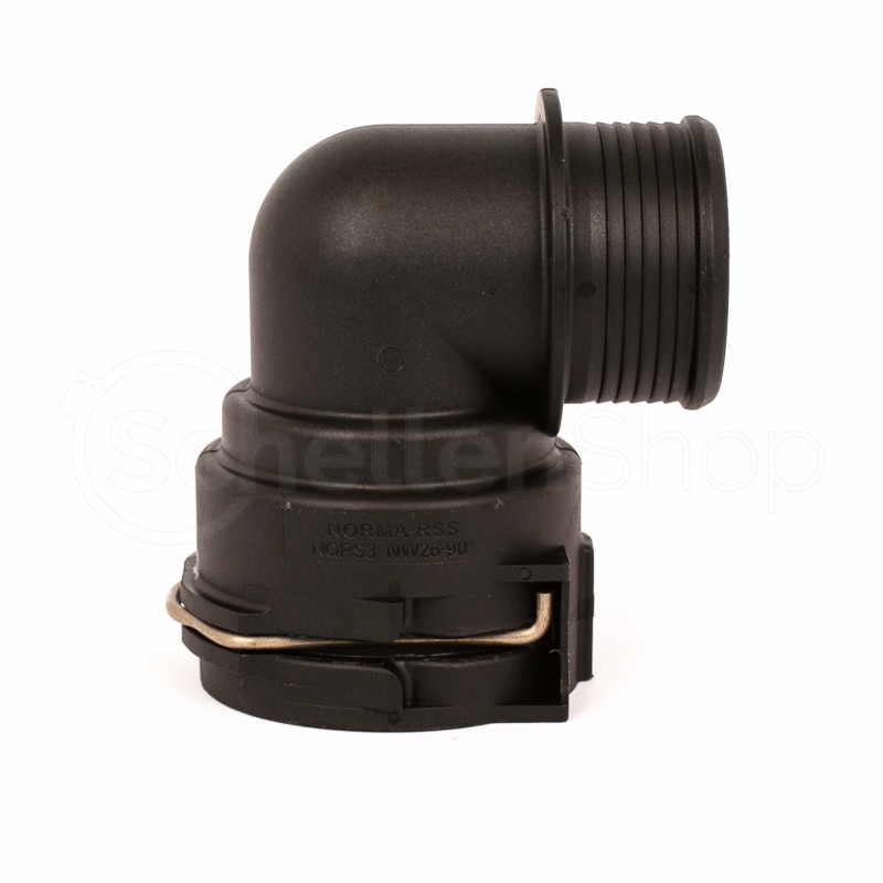 702-7011-026-NORMAQUICK-PS3-NW26-90-EPDM-_2 NORMAQUICK® PS3 Steckverbindung NW 26 mit 90° Krümmung