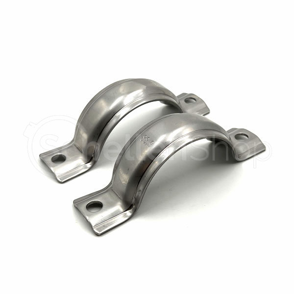 3540-A2-1 Rohrschelle Edelstahl | profilierte Schelle Typ 3540 mit Verstärkung