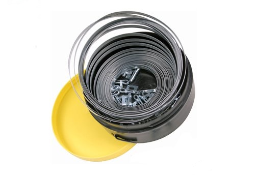 Reparaturset-NB-A-5-mm Reparaturset NB-A 5 mm mit 8 m Bandrolle und 25 Verschlüssen, Stahl verzinkt