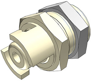 SMMPM0212-CAD SMMPM0212 - CPC Kupplung Stecker 3,2 mm Schlauchanschluss, ohne Absperrventil, Buna-N Dichtung