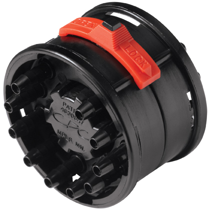 TTD1002 TTD1002 | Tentube Kupplungsset mit 10x 3,2 mm Schlauchanschlüssen, Absperrung