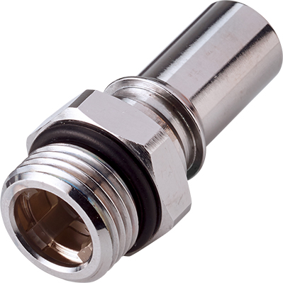 LQ6D46008BLU LQ6D46008BLU - LQ6 Schlauchtülle mit 1/2 "SAE-Gewinde, EPDM-Dichtung, Blau