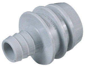 96000 - Stecker mit 1/2" Schlauchanschluss (12,7 mm), Clean-in-Place-Adapter (UDC) ohne Absperrung – NSF 96000 - Stecker mit 1/2" Schlauchanschluss (12,7 mm), Clean-in-Place-Adapter (UDC) ohne Absperrung – NSF
