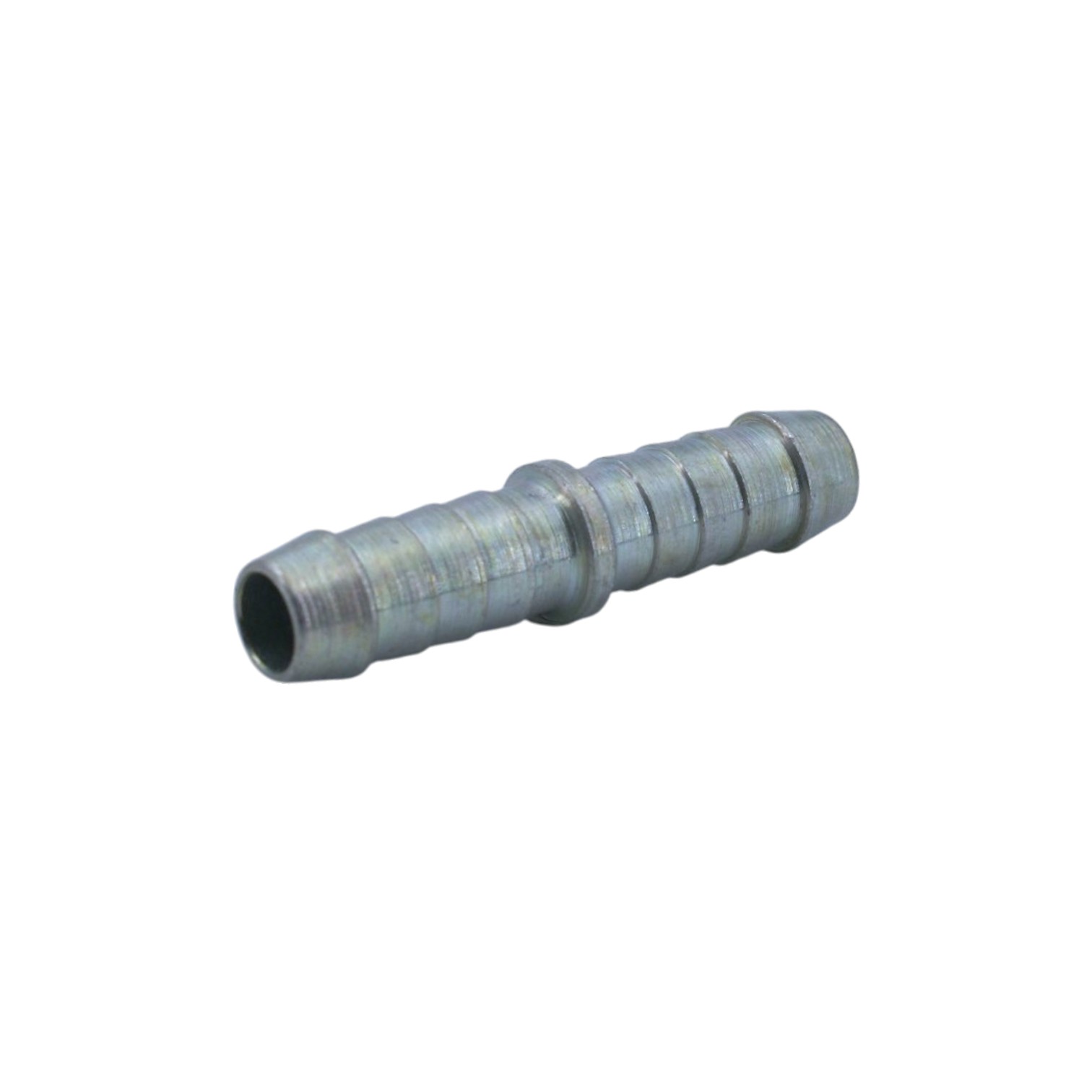 Gerader Schlauchverbinder 7-8 mm, Stahl verzinkt Gerader Schlauchverbinder 7-8 mm, Stahl verzinkt