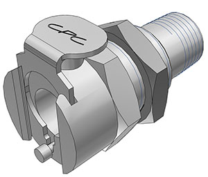 CPC Metall Kupplung mit 1/8" NPT Außengewinde