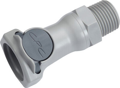 HFC10812 - CPC Schlauchkupplung mit 1/2" NPT Außengewinde, ohne Absperrventil, EPDM-Dichtung
