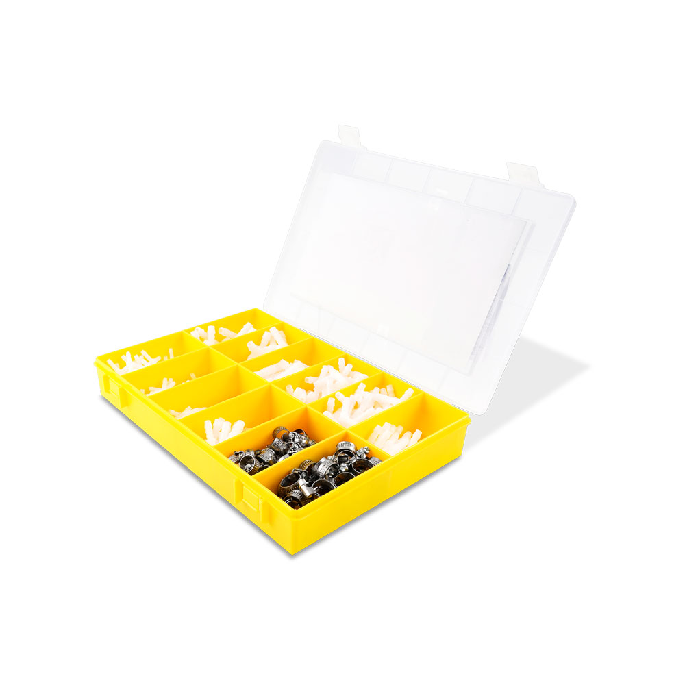 Schlauchverbinder Schlauchschellen Sortiment Box Schlauchverbinder Schlauchschellen Sortiment Box