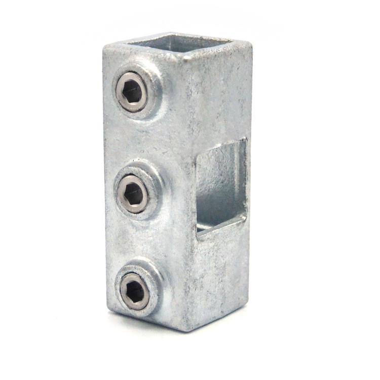 Rohrverbinder Kreuzstück durchgehend / Kreuzverbinder, quadratisch - Typ 22S (119F) Rohrverbinder Kreuzstück durchgehend / Kreuzverbinder, quadratisch - Typ 22S (119F)