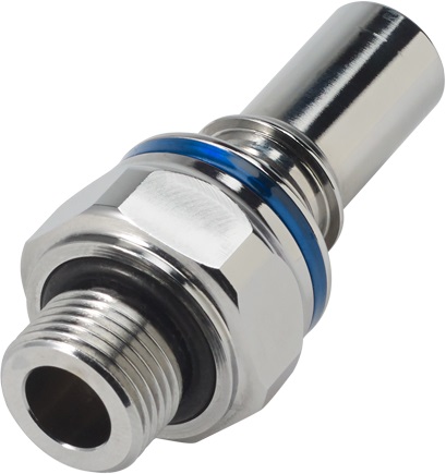 LQ6D47006BLU LQ6D47008BLU - LQ6 Schlauchtülle mit 1/2" G Außengewinde, mit Absperrventil, EPDM-Dichtung, Blau
