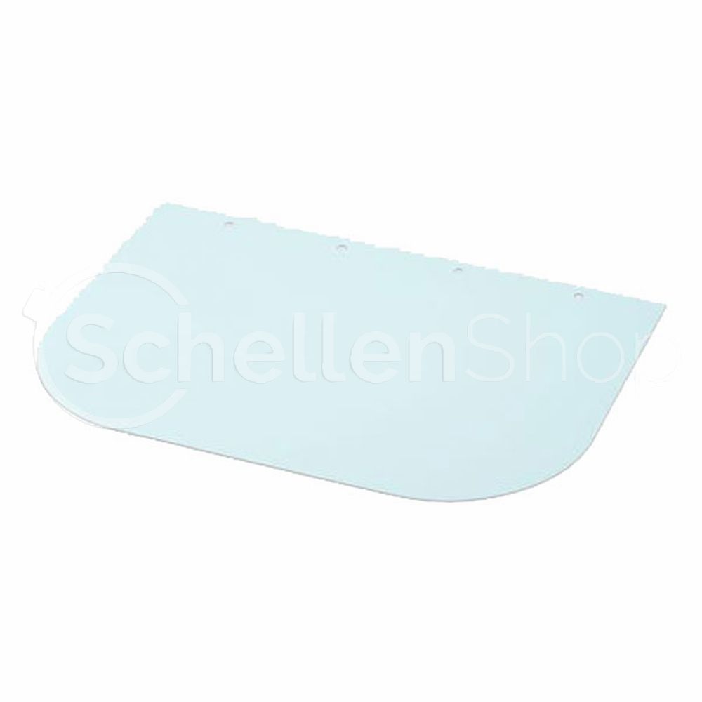Visierfolie für Gesichtsschutz / Augenschutz, Polycarbonatfolie 0,125 mm