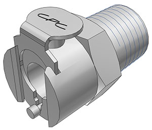 CPC Metall Kupplung mit 1/4" NPT Außengewinde