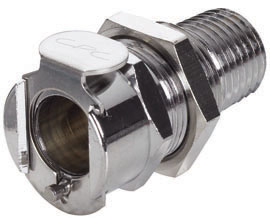 CPC Messing Kupplung mit 1/4" NPT Außengewinde | LCD15004