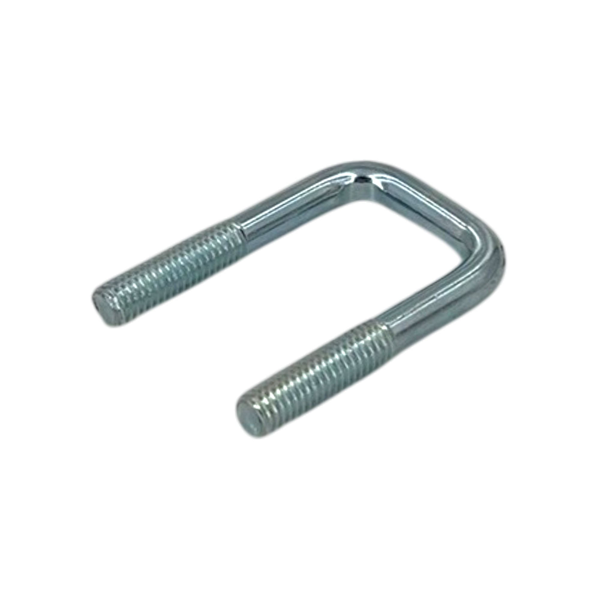 Verzinkter Rechteckbügel ähnlich Typ 3575 mit M6 Gewinde und Maßen 21 x 45 mm