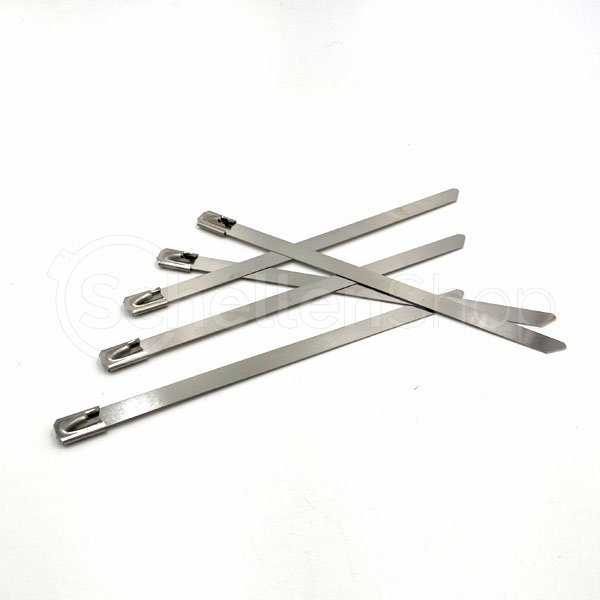 Baby-Band1kSN1SrIuQI6V Edelstahl Kabelbinder Metall-Kabelbinder, V4A