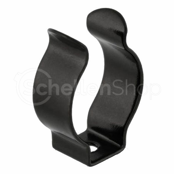 Tool-Clip-OT-schwarz Schwarze Federstahlklammer Tool Clip | beschichtet | offene Klemme