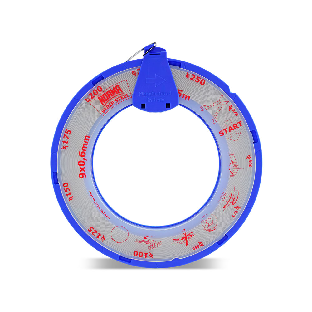 Serratub geprägtes Endlosband 9 mm  | Schellenband 25 m-Rolle Serratub geprägtes Endlosband 9 mm  | Schellenband 25 m-Rolle