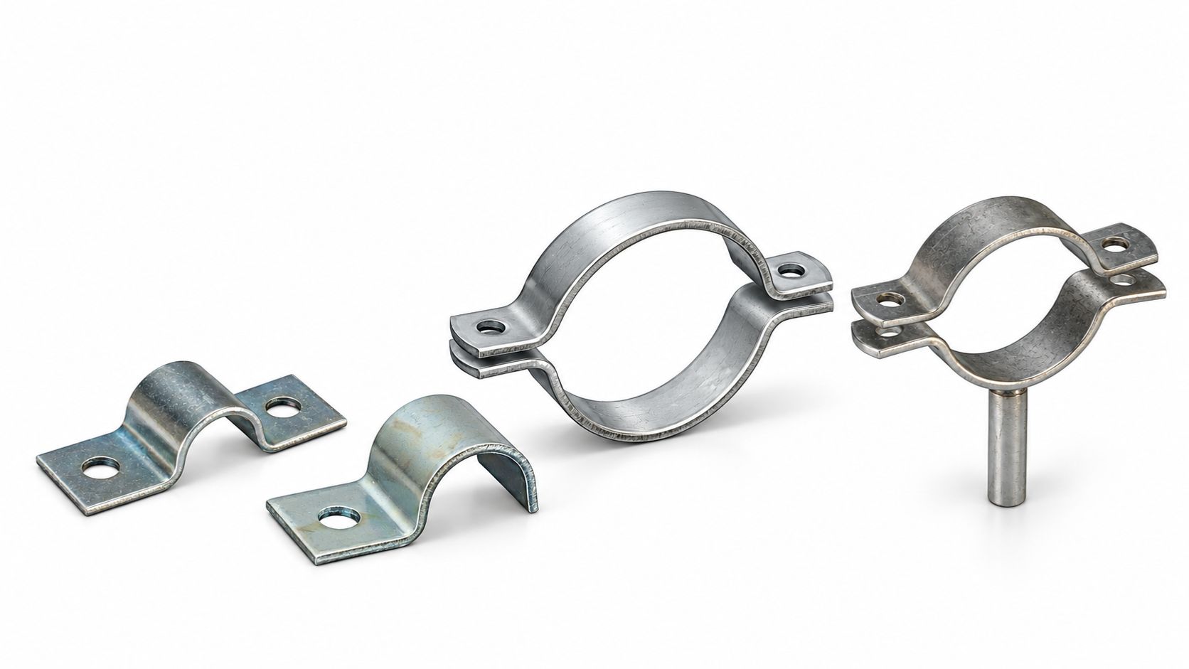 Rohrschellen aus Flachstahl