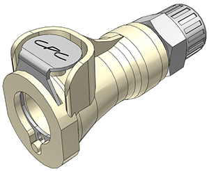 PLCD1300612-CAD CPC Kupplung mit 9,5 mm Außendurchmesser und 6,4 mm Innendurchmesser