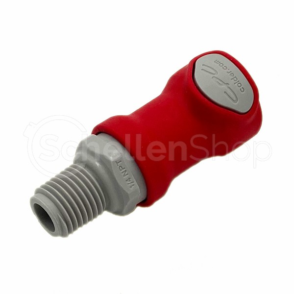 NS4D10004MRED | CPC-Kupplung 1/4" NPT Gewinde| Absperrventil