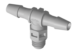 MT4 - Einschraubstutzen 3,2 mm Schlauchanschluss / 10-32 UNF Gewinde