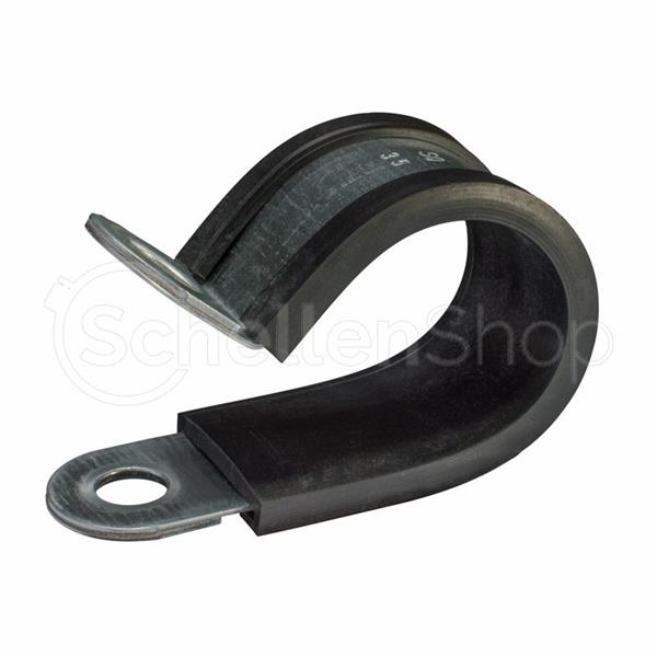 Rohrschellen Leitungsschellen Schlauchschellen mit Gummi DIN 3016 RSGU 6-50 mm 30mm 20mm 5 Stück
