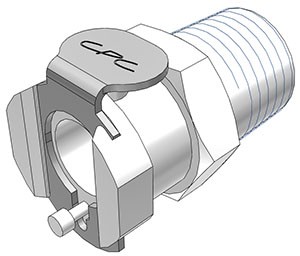 PMCD1004 - CPC Kupplung mit 1/4" NPT Außengewinde