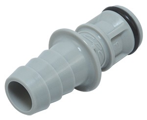 EFC22612 - Stecker 9,5 mm Schlauchanschluss, ohne Absperrventil, EPDM-Dichtung