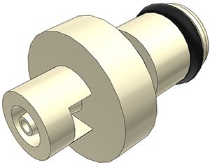PMC220112 - CPC Stecker 1,6 mm Schlauchanschluss, ohne Absperrventil, EPDM-Dichtung