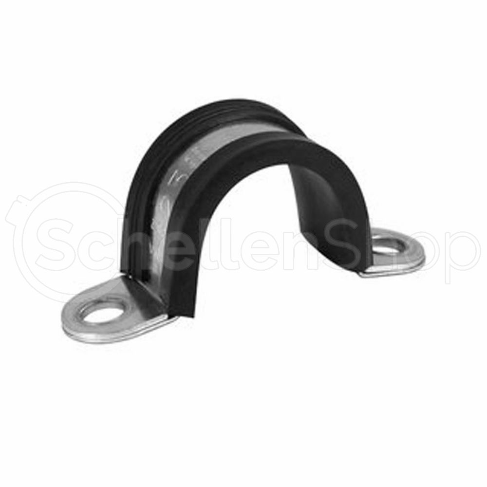 Rohrschellen Leitungsschellen Schlauchschellen mit Gummi DIN 3016 RSGU 6-50 mm 30mm 20mm 5 Stück