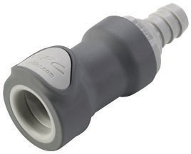 NS4D17006 - NS4 CPC Kupplung mit 9,5 mm Schlauchanschluss und Absperrventil