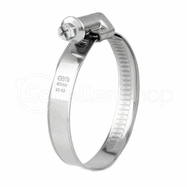 Schlauchschelle GEMI SX-T 12mm | DIN 3017 | W2 / W4