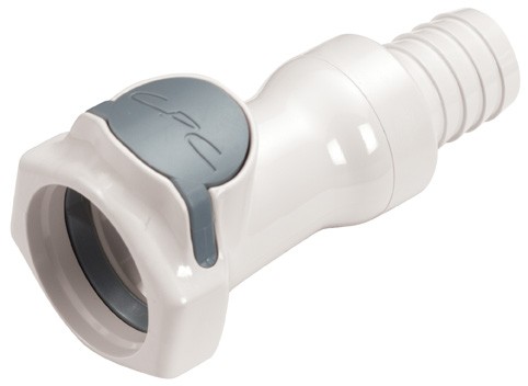 HFCD171035 - Schnellverschlusskupplung mit 15,9 mm Schlauchanschluss, mit Absperrventil, EPDM-Dichtung