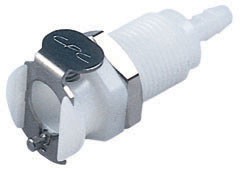 PMC1602 - CPC Kupplung 3,2 mm Schlauchanschluss, Plattenmontage, ohne Absperrventil