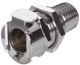 CPC Messing Kupplung mit 1/4" NPT Außengewinde | LCD15004