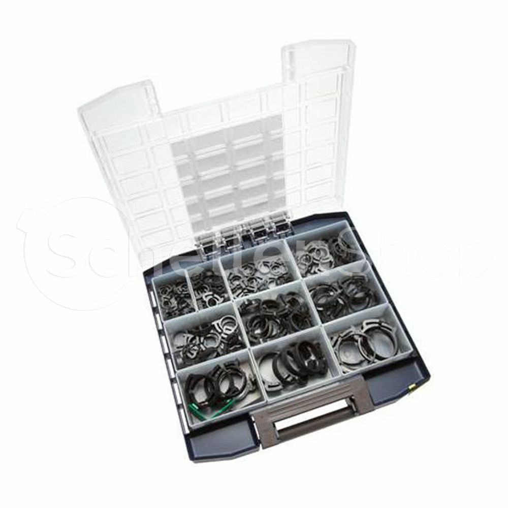 Herbie Clip  Schlauchschelle Kunststoff Sortimentbox (125-teilig)