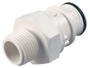 HFC24835BSPT - Schlauchtülle mit 1/2" BSPT Außengewinde, ohne Absperrung, EPDM