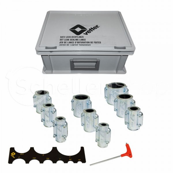 Rohr Dichtmanschetten Set | Leck Reparatur für Hochdruckleitungen