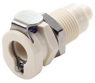 PMC160112 - CPC Kupplung 1,6 mm Schlauchanschluss, Plattenmontage, ohne Absperrventil